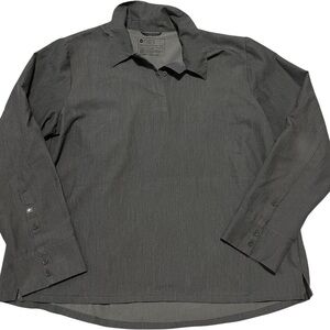 Figs long sleeve scrub top